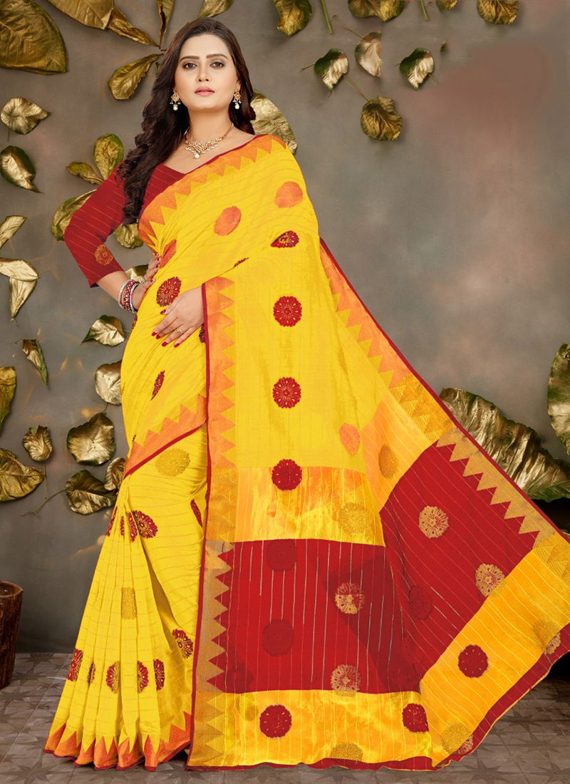 Beautiful Printed Cotton Saree Collection For Regular Use  